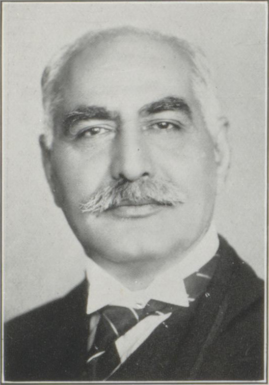 Photograph of KN Haksar, from the published biographical guide to delegates at the second session of the Round Table Conference, 1931