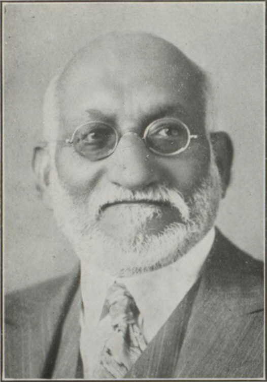 Photograph of Sir Akbar Hydari, from the published biographical guide to delegates at the second session of the Round Table Conference, 1931