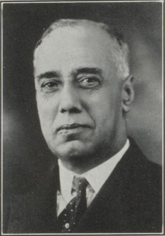Photograph of Sir Muhammad Shafi, from the published biographical guide to delegates at the second session of the Round Table Conference, 1931