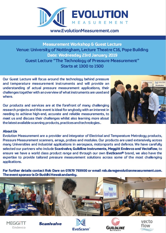 Evolution Measurement Workshop Nottingham Poster
