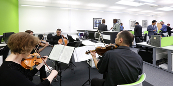 String Quartet2 at the G2TRC launch 2016