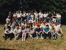 Group of staff and students from Electrical and Engineering Department, ca1988.