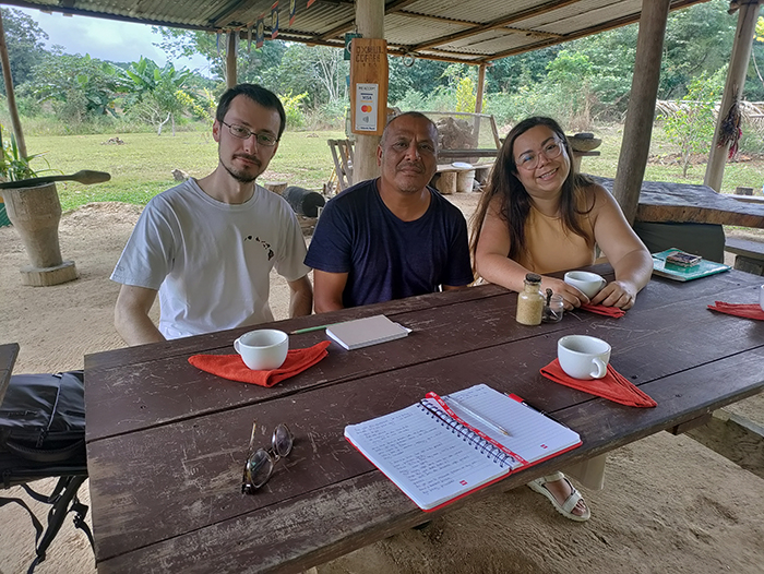 follow up meeting with James Nesh of Oxmul Coffee