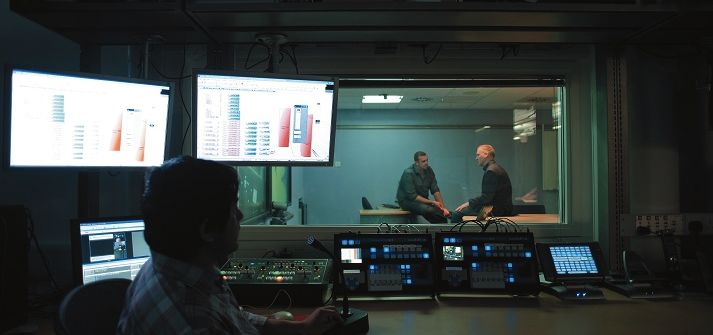 academics in radio studio