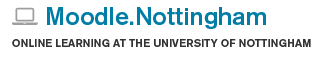 Moodle.Nottingham logo