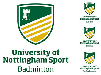 University of Nottingham Sport club logos