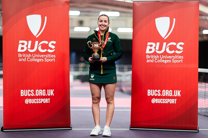 Rebeka Stolmar - University of Nottingham Sport BUCS Singles Champion