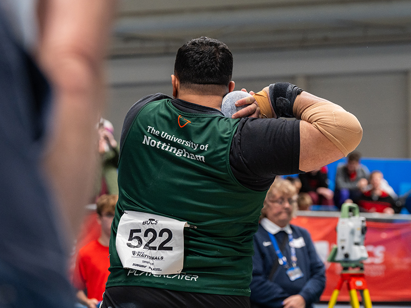 Ali Al Mubarak - University of Nottingham - at BUCS Nationals 2026