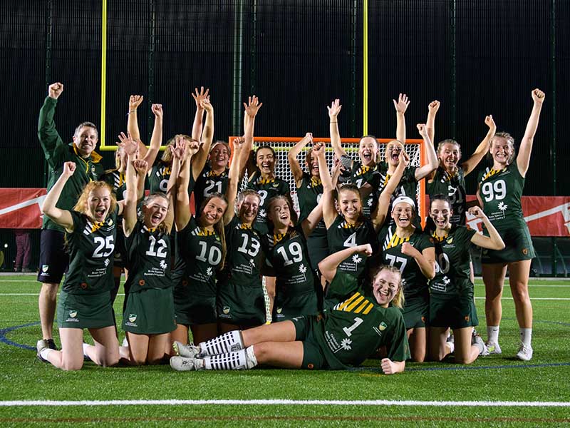 Women's Performance Lacrosse are BUCS National Champions