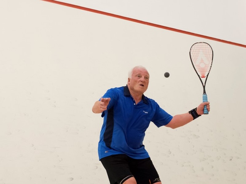 Squash court at Jubilee Sports Centre