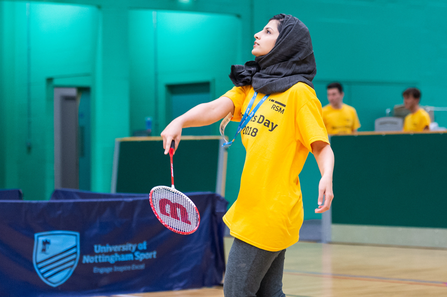 RSM Sports Day badminton 800 x 600
