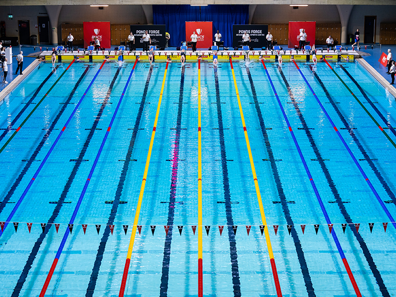 Swimming pool at BUCS Nationals 2026
