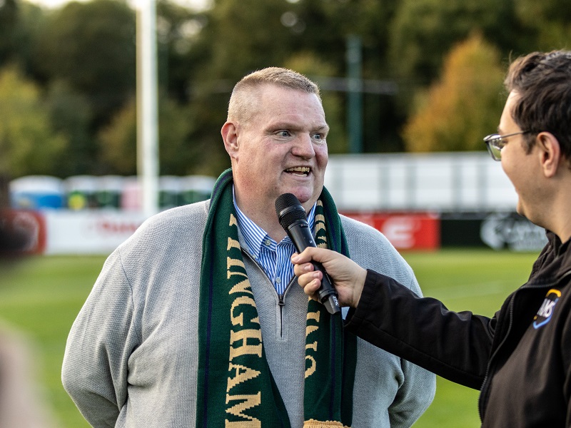 Official pitch opening at Highfields Sports Complex