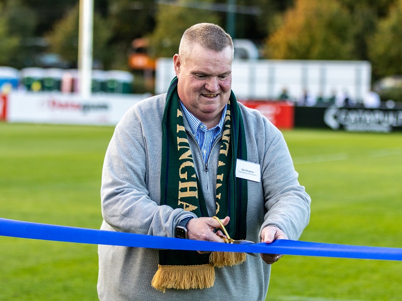 Official pitch opening at Highfields Sports Complex