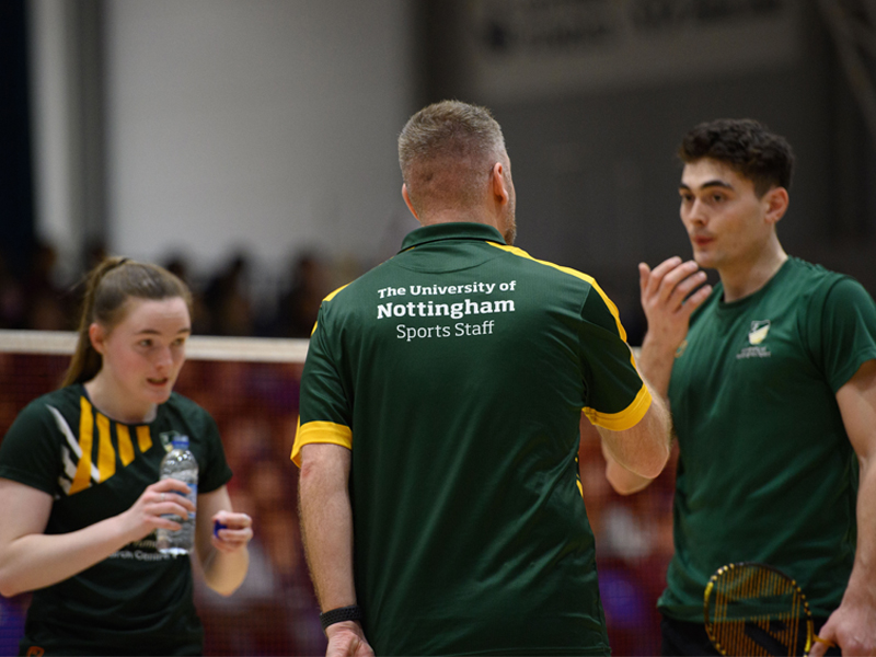 University of Nottingham Performance Badminton Image Gallery 1