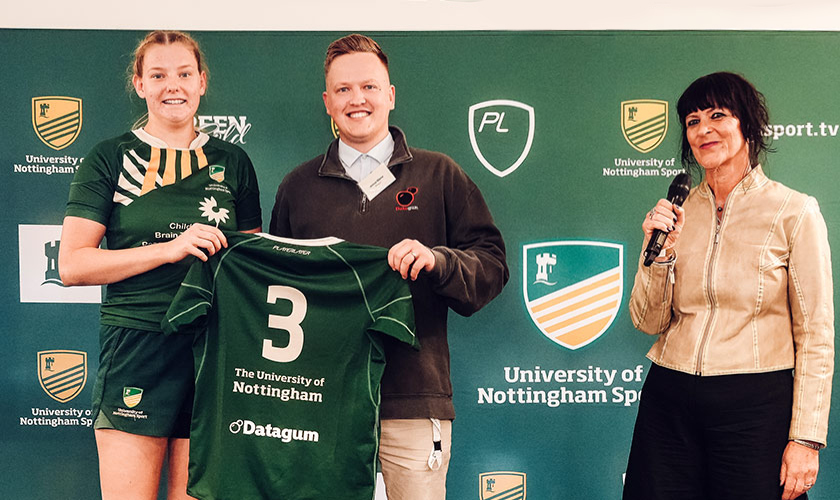 Datagum announced as headline sponsor of University of Nottingham Women’s Rugby team.