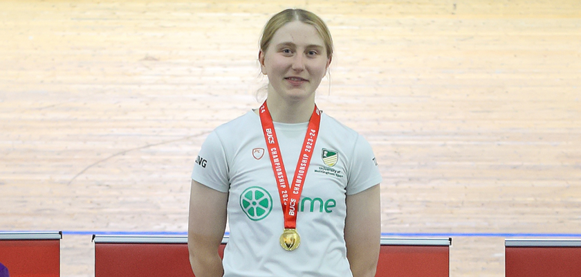 Eluned King - Cycling Sport Scholar at the University of Nottingham at BUCS in 2024
