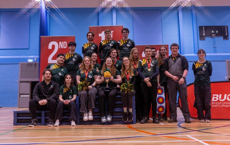 University of Nottingham Archery Club at the 2026 BUCS Indoor Championships