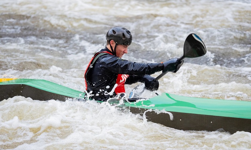 University of Nottingham athletes competing at the 2025 BUCS Wild Water Championships