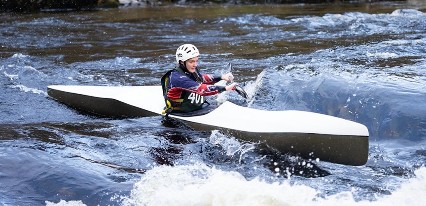 University of Nottingham athletes competing at the 2025 BUCS Wild Water Championships