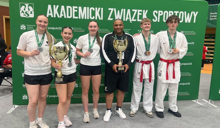 University of Nottingham athletes at the 2025 EUSA Combat Championships