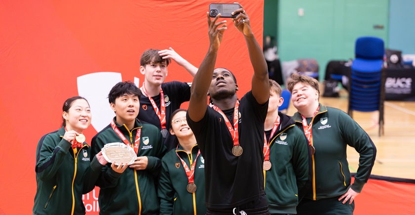 University of Nottingham athletes at the 2025 BUCS Individual Table Tennis Championships