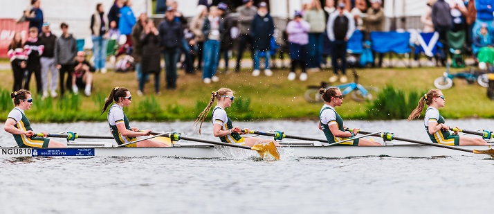 University of Nottingham athlete competing at the 2025 BUCS Regatta