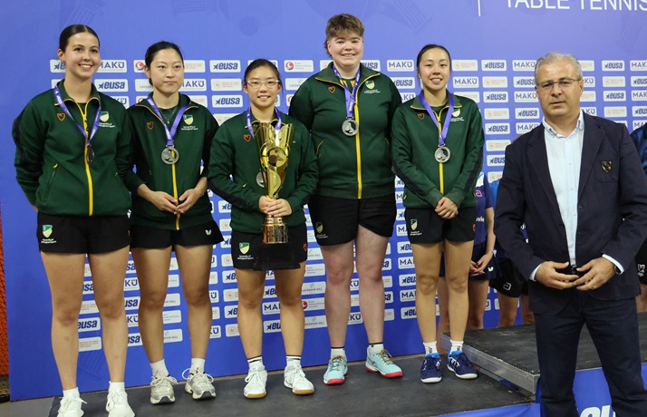University of Nottingham Table Tennis at the 2025 European University Championships