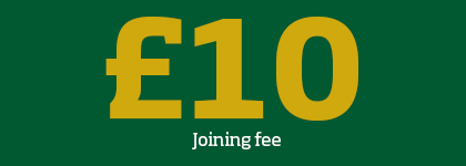 Pay As You Go membership has a £10 joining fee