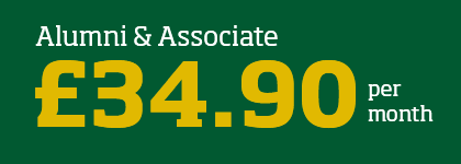 Alumni and associate membership £34.90 per month