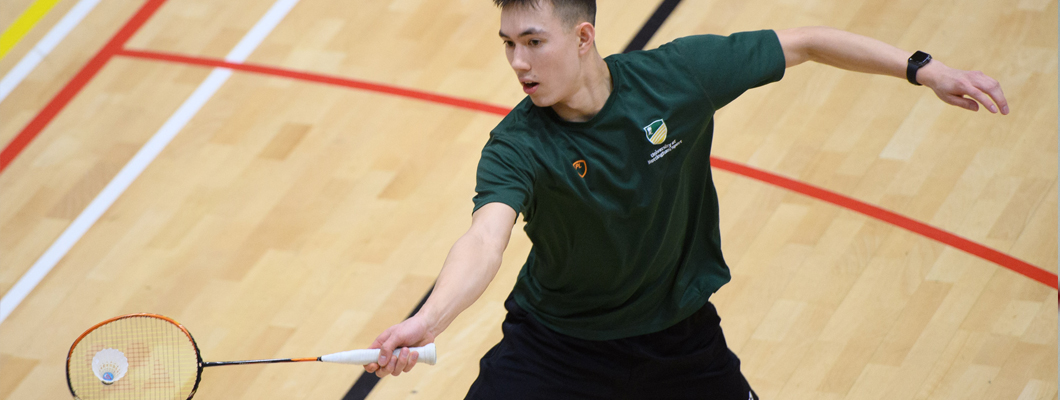 University of Nottingham Men's Badminton player