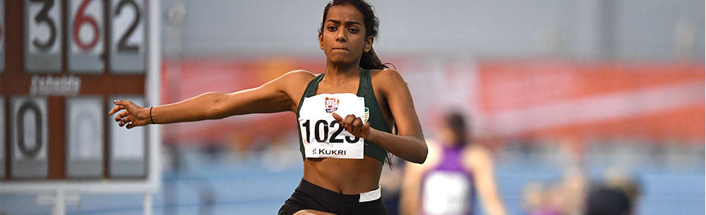 University of Nottingham athlete at BUCS Nationals