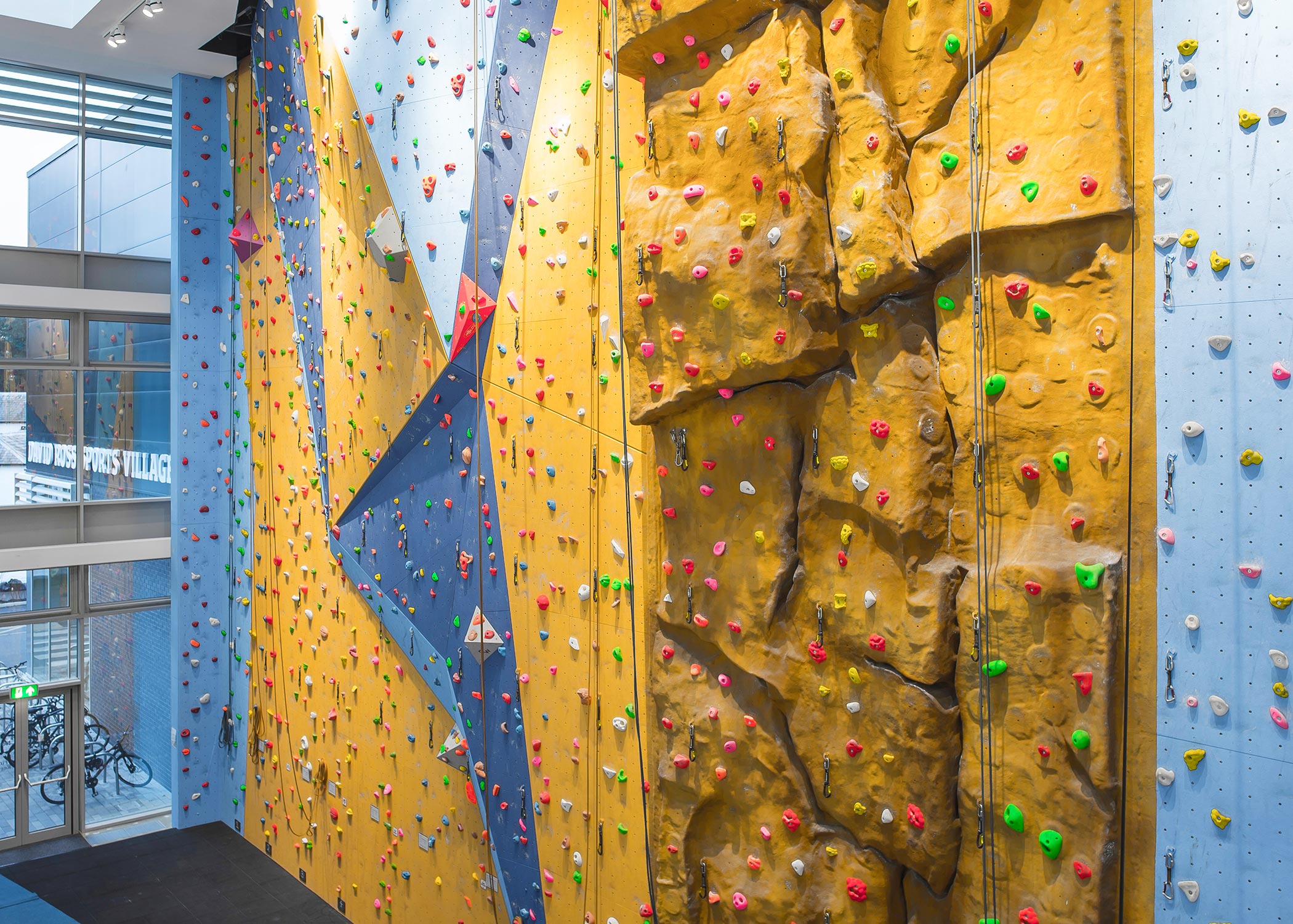 Climbing Wall - David Ross Sports Village - University of Nottingham