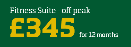 Fitness Suite - Off Peak - £345 for 12 months