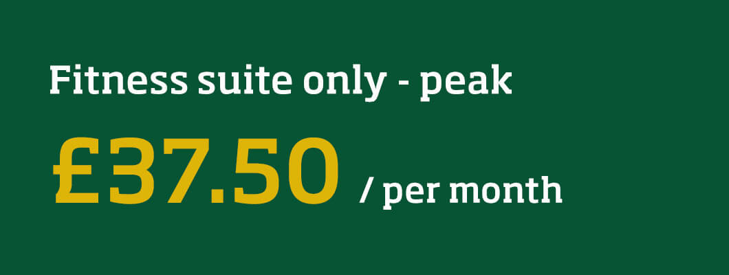 Fitness suite only - peak monthly