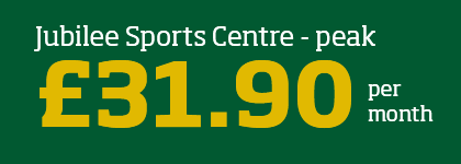 Jubilee Sports Centre - Peak - £31.90 per month