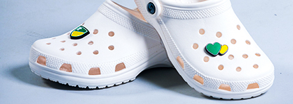 University of Nottingham Shoe charms