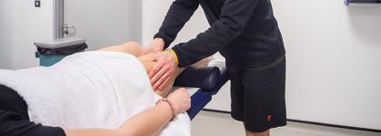 A sports massage appointment in our Sports Injury Clinic