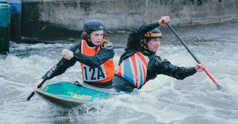 Canoe Slalom at University of Nottingham Sport