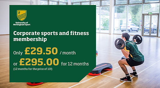 Corporate sports and fitness membership