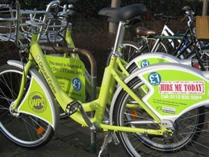 Citycard Cycle hire bike