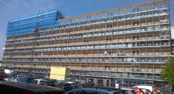 Window replacements at Medical School