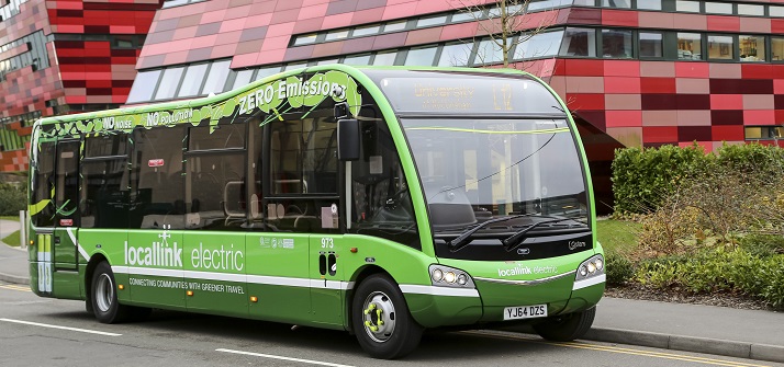 Localink bus L12 on Jubilee Campus