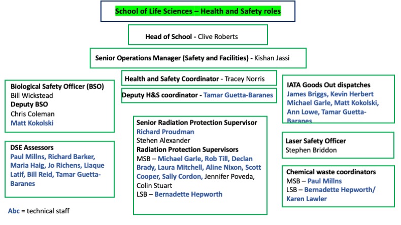 SoLS Health and Safety Roles 1