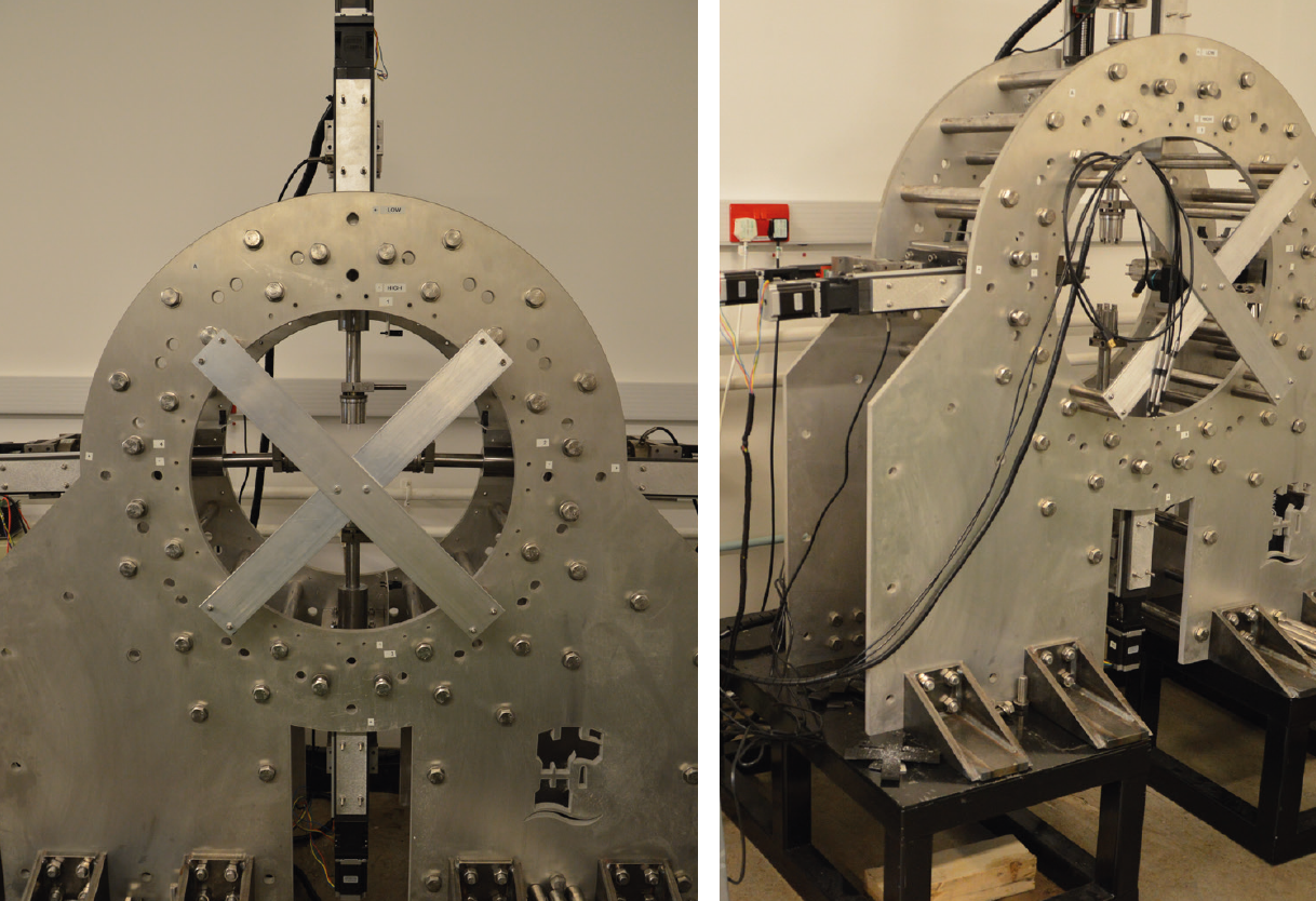 Bespoke Multiaxial Cruciform Test Frame