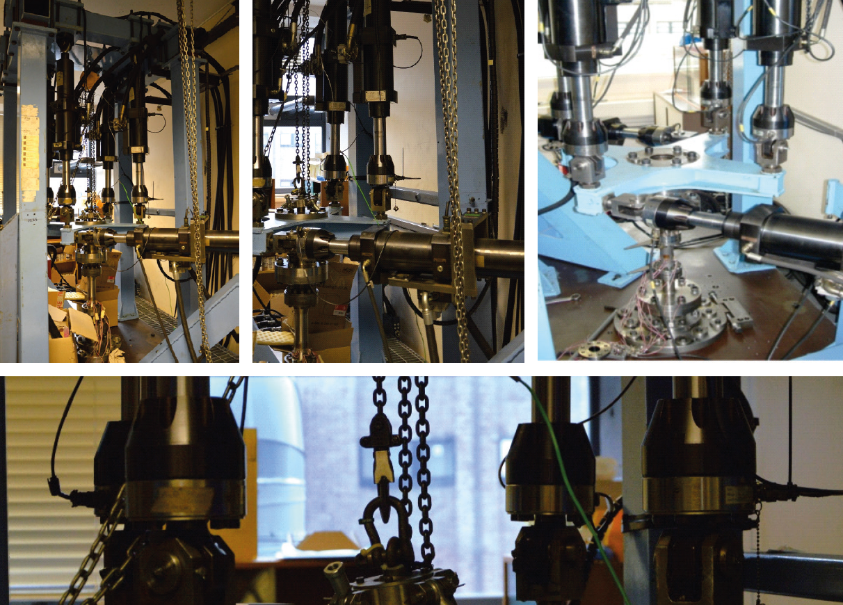 Tension-Torsion Multiaxial Test Frame