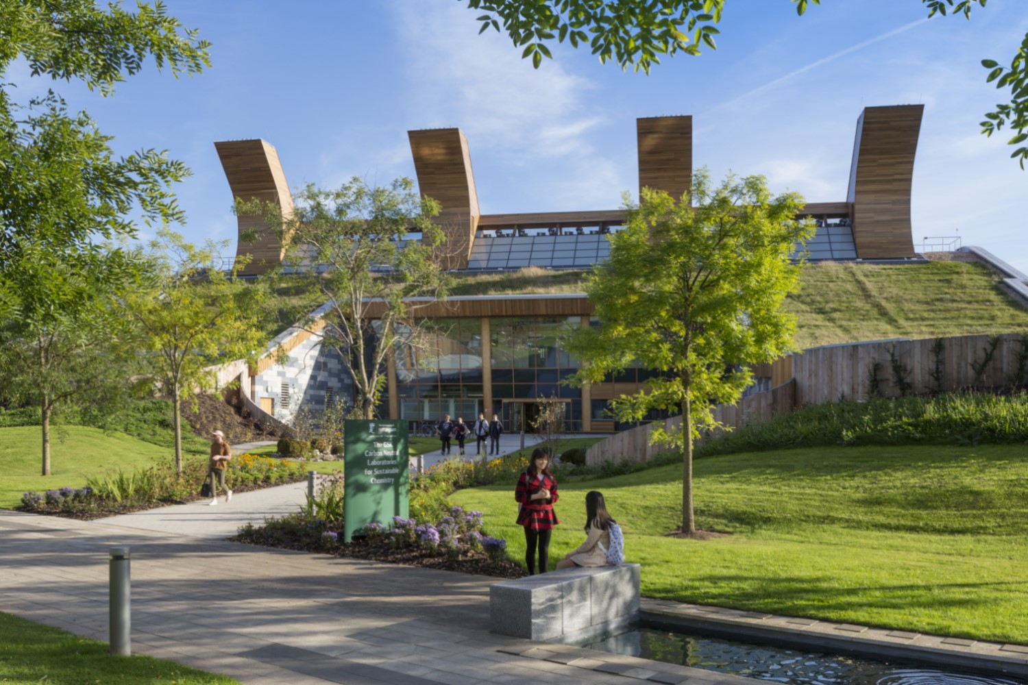 The GSK Carbon Neutral Laboratories for Sustainable Chemistry, Jubilee Campus, Nottingham