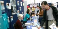 VLL Student Interns at Freshers' Fair