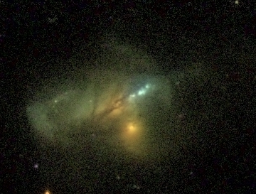 merging galaxies