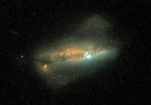 merging galaxies